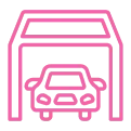 Garage pictogramme voiture