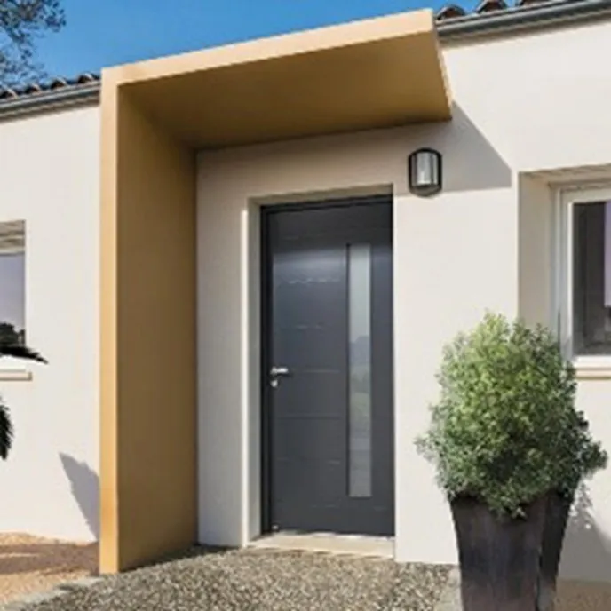 Porte d’entrée moderne maison